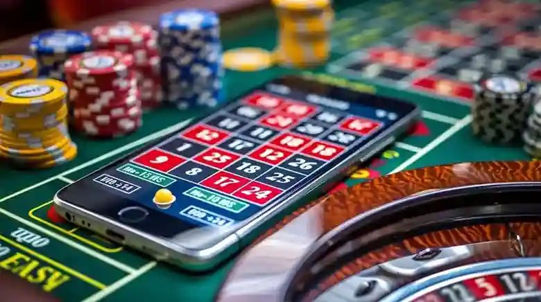 Dealer Live Sic Bo mau777 menggelindingkan dadu di studio profesional