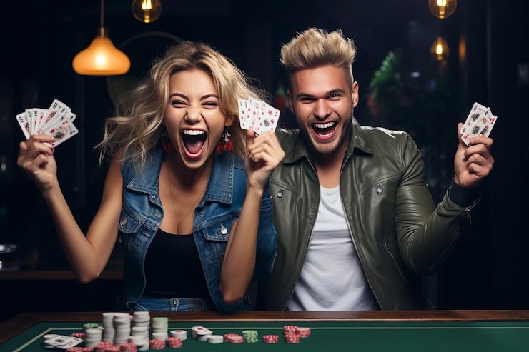 Kartu royal flush menunjukkan kombinasi kartu tertinggi dalam Texas Hold'em